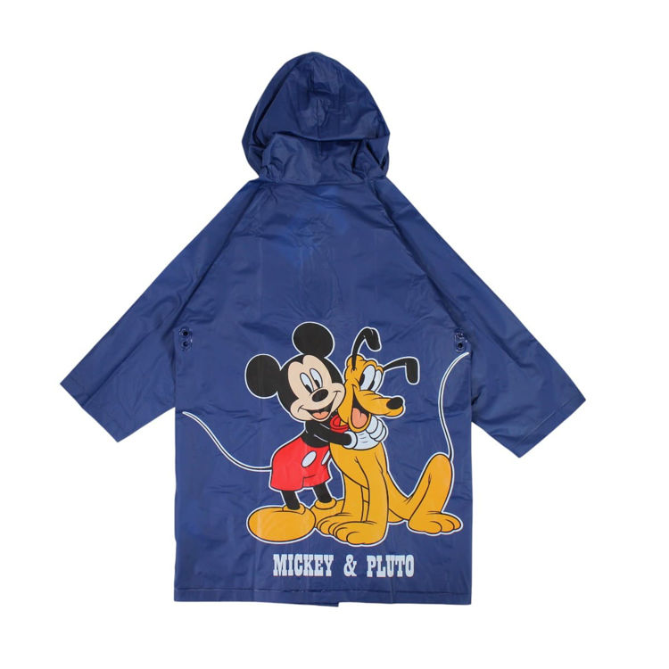 Picture of DISMFB5228C345 NAVY MICKEY RAIN JACKET (6-9YRS)